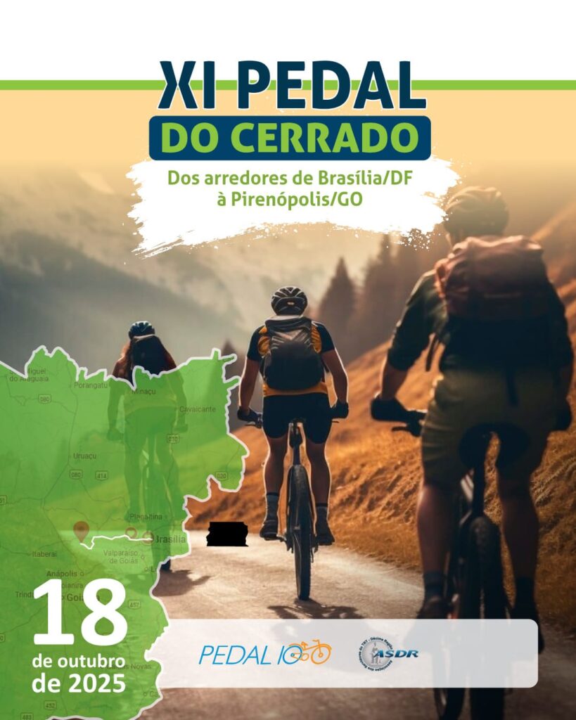 INSCRIÇÕES ABERTAS – XI Pedal do Cerrado