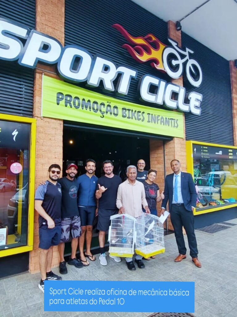 Sport Cicle realiza oficina de mecânica básica para atletas do Pedal 10