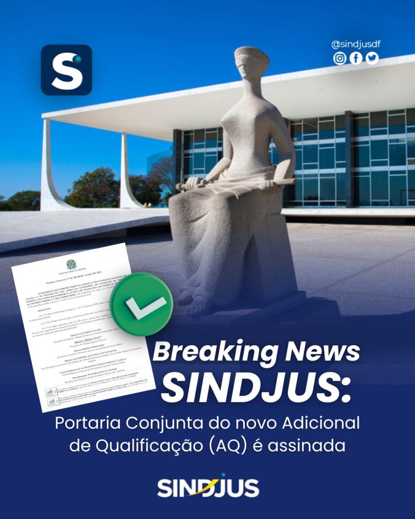 Portaria Conjunta do novo Adicional de Qualificação (AQ) é assinada